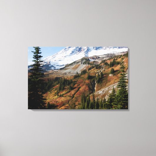 山ライニエ国立公園 キャンバスプリント (正面)