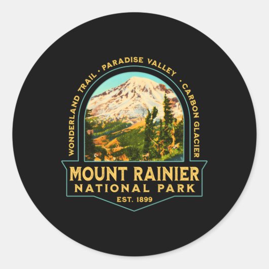 山ライニエ国立公園 ラウンドシール (正面)