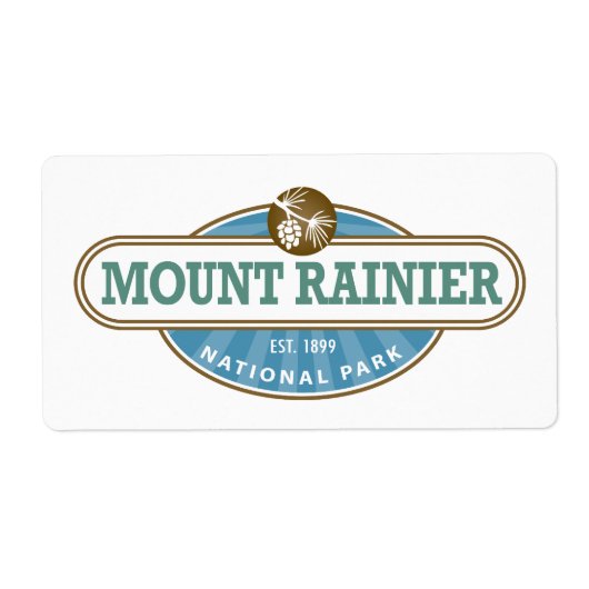 山ライニエ国立公園 ラベル (正面)