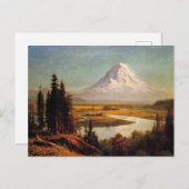 山ライニエ絵画ールズバイアルバートビエルシュタット ポストカード (正面/裏面)