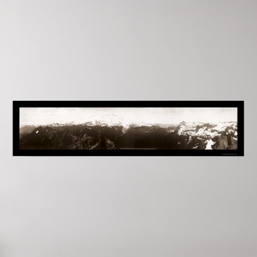 山ライニエWA写真1908 ポスター (正面)