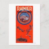 山ライ広告ニエのポスター2 ポストカード (正面)