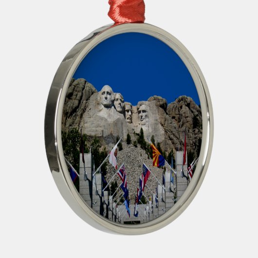 山ラシュモアサウスダコタ記念物 メタルオーナメント (右)