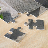 山ラシュモアサウスダコタ。クリスマスの挨拶 ジグソーパズル (側面)