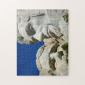 山ラシュモアサウスダコタ。 ジグソーパズル (縦)