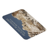 山ラシュモア国民記念冬の雪 マグネット (右側)