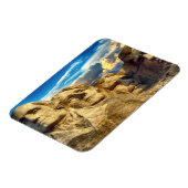 山ラシュモア大統領のメモリアル マグネット (左側)