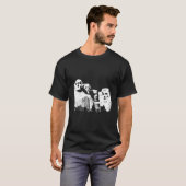 山ラシュモア大統領彫刻 Tシャツ (正面フル)