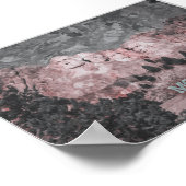 山ラシュモア水彩 – SOUTH DAKOTA US ポスター (角)