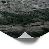 山ラシュモア、ブラックヒルズ、サウスダコタ州(アメリカ) ポスター (角)