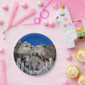 山ラッシュでカスタマイズ可能な写真の記念品 ペーパープレート (パーティー)