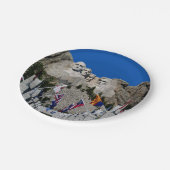 山ラッシュでカスタマイズ可能な写真の記念品 ペーパープレート (アングル)
