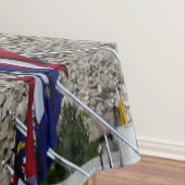 山ラッシュモアカスタマイズ可能な写真のお土産 テーブルクロス (インサイチュ)