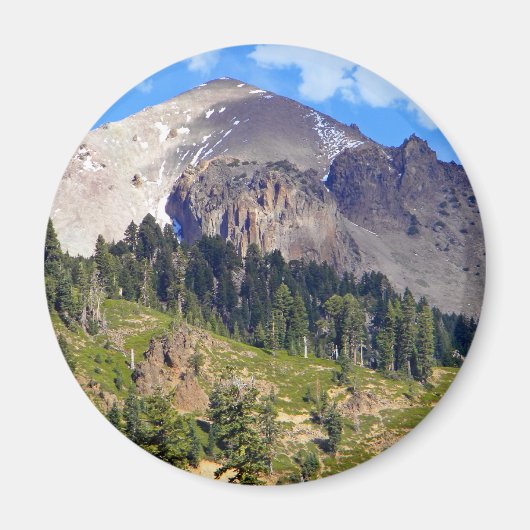 山ラッセン火山 マグネット (正面)