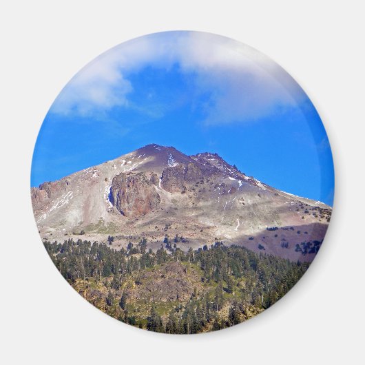 山ラッセン火山 マグネット (正面)