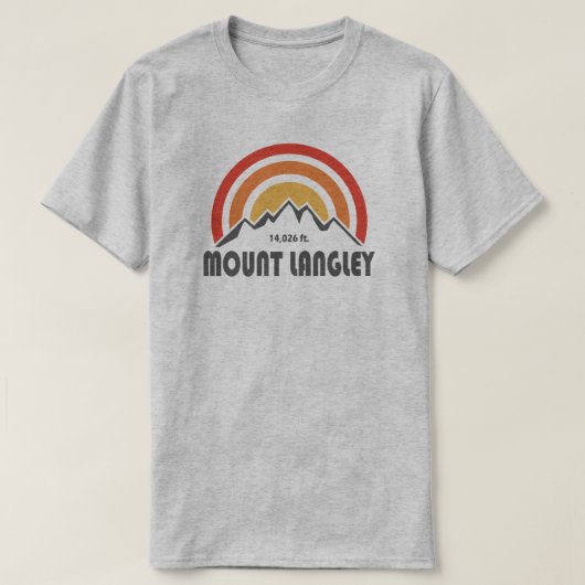 山ラングレーカリフォルニア Tシャツ (デザイン正面)