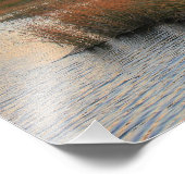 山ランドルアンドバーミリオンレイクサンセット フォトプリント            (角)