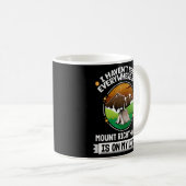 山リッチトフェンは私のリストにハイキングキャンピングハイキング コーヒーマグカップ (正面右)