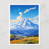 山ルアペフニュージーランドヴィンテージ旅行 ポストカード (正面)