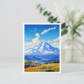 山ルアペフニュージーランドヴィンテージ旅行 ポストカード (スタンド正面)