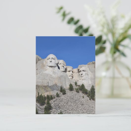 山ルシュモアサウスダコタプレジデントUSAアメリカ ポストカード (スタンド正面)