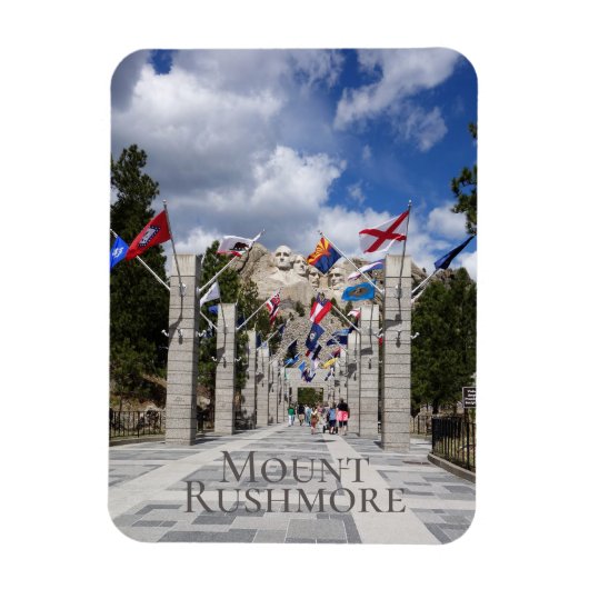 山ルシュモアサウスダコタ磁石 マグネット (縦)