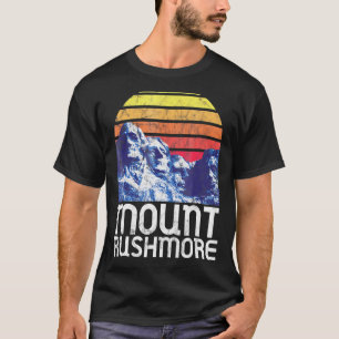 山ルシュモアブラックヒルズサウスダコタナショナルP Tシャツ