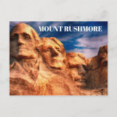 山ルシュモアブラックヒルズサウスダコタUSA旅行 ポストカード (正面)