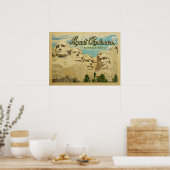 山ルシュモアヴィンテージ旅行国民記念館 ポスター (キッチン)