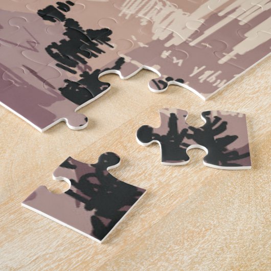 山ルシュモア国家記念碑サウスダコタ ジグソーパズル (側面)