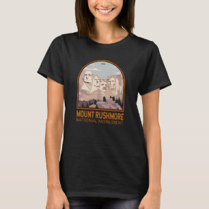 山ルシュモア国家記念碑サウスダコタ Tシャツ