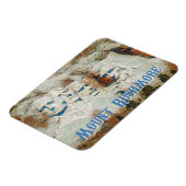 山ルシュモア国民記念様式 マグネット (左側)