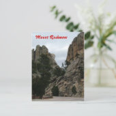 山ルシュモア国民記念館 ポストカード (スタンド正面)