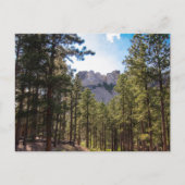 山ルシュモア国立記念碑サウスダコタ ポストカード (正面)