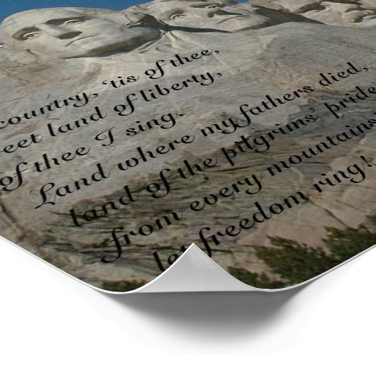 山ルシュモア ポスター (角)