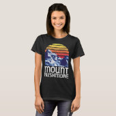 山ルシュモアUSA国立記念碑の歴史的建造物 Tシャツ (正面フル)