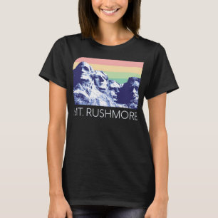山ルシュモアUSA国立記念碑の歴史的建造物 Tシャツ
