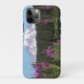 山レイニアとワイルドフラワーズシーニックランドスケープ Case-Mate iPhoneケース (裏面)