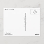 山レイニアコラージュ(リフレクションレイク&秋) ポストカード (裏面)