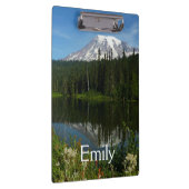 山レイニアレイクリフレクションとワイルドフラワー クリップボード (右)