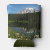 山レイニアレイクリフレクションとワイルドフラワー 缶クーラー (裏面)