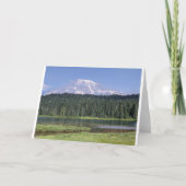 山レイニア反射レイク カード (正面)