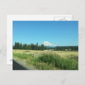 山レイニア横型ポストカード ポストカード (正面/裏面)