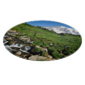 山レイニア、滝、雪に覆われた カッティングボード (角)