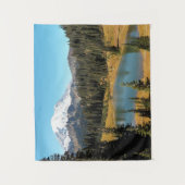 山レイニエとティプソレイクランドスケープ タペストリー (正面)