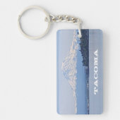 山レイニエとピューゲットサウンド,タコマ キーホルダー (正面)