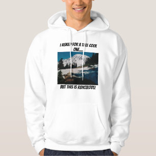 山レイニエのシャツ。Tシャツフード付きスウェットシャツ パーカ