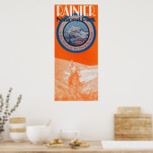 山レイニエのポスター – 乗馬 ポスター (キッチン)