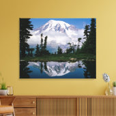 山レイニエは山のターンに関連した キャンバスプリント (インサイチュ (リビング))