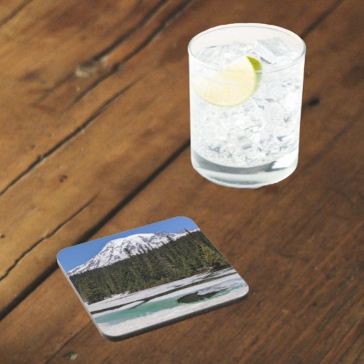 山レイニエ凍っていーレイクランドスケープ コースター